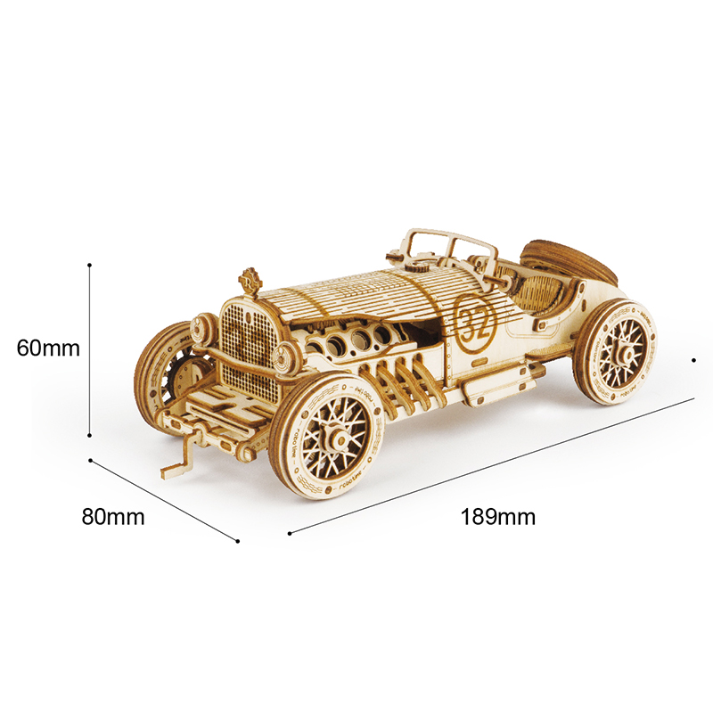 3D Holz-Puzzle Robotime ROKR - Das Original