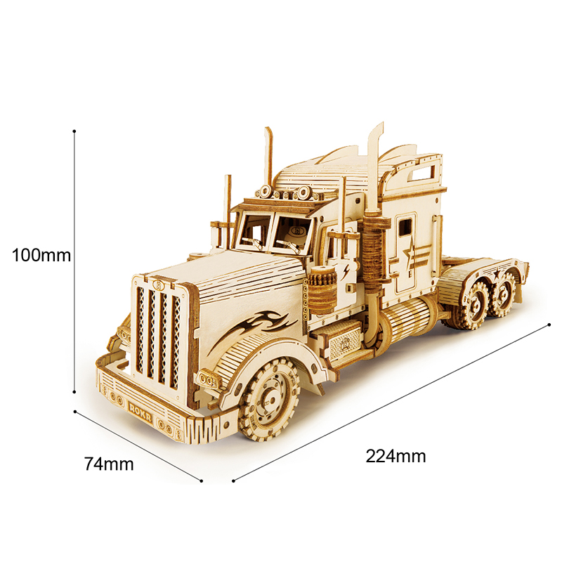 3D Holz-Puzzle Robotime ROKR - Das Original