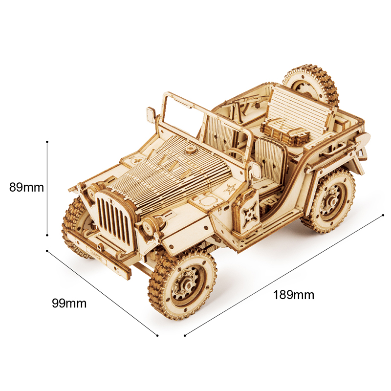 3D Holz-Puzzle Robotime ROKR - Das Original